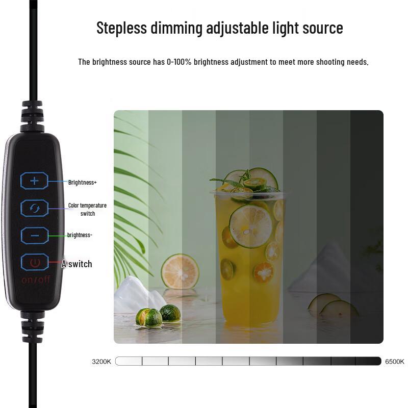 Pangniu LED Photography Studio Lightbox Kit