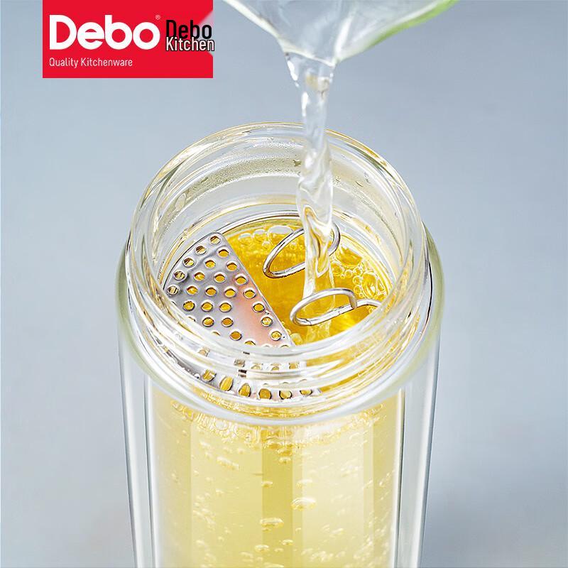 Debo Tea Infuser Glass Bottle 300ML