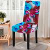 3D Print Dining Chair Cover Strech Elastic Floral Chair Slipcover for Seat Covers Kitchen Stools Home Hotel Decoration