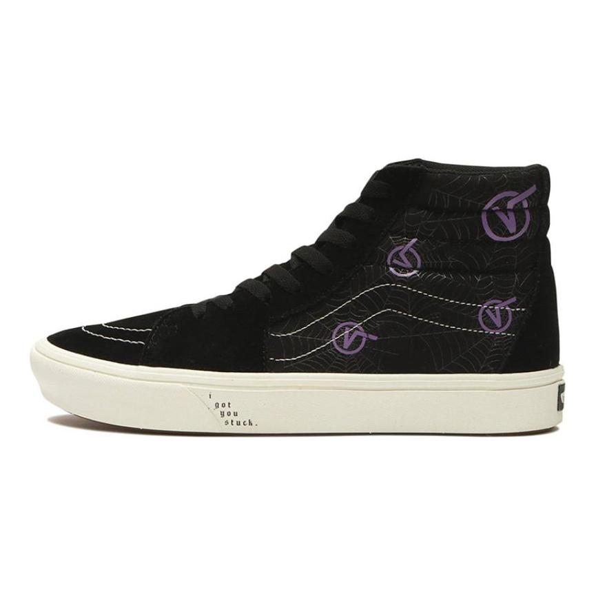 Vans SK8 HI Comfycush Spider Black Purple Vans VN0A3WMB4CJ