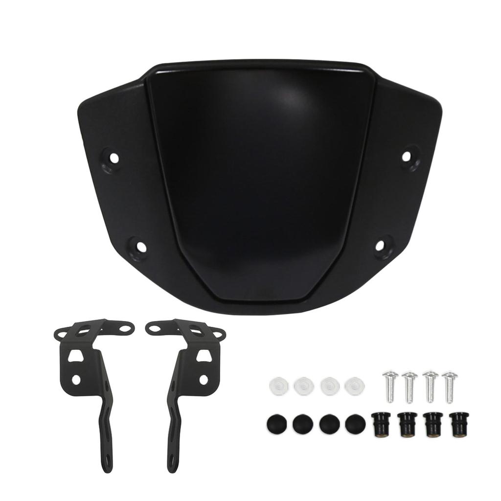 Motorbike Front Screen Windshield Windscreen 000R Direct Replaces Windproof Scratch Resistance