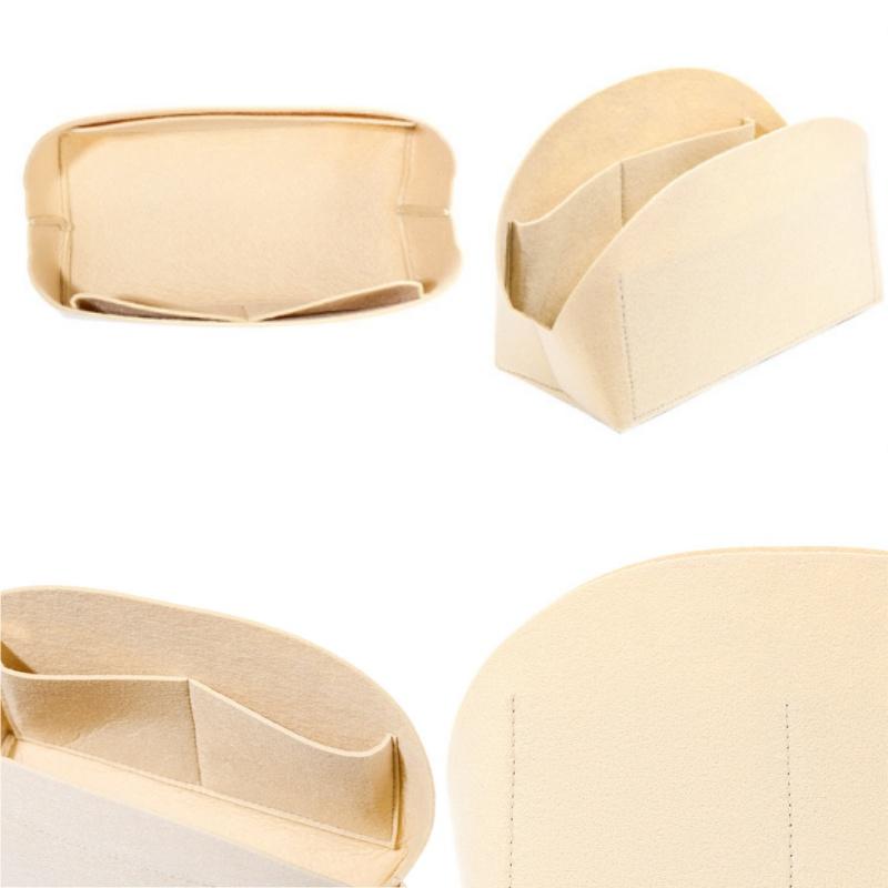 Für Alma BB Tascheneinsatz Organizer Make-up Kleine Handtasche Organisieren Innere Geldbörse Tragbare Kosmetik Bing Shell Tasche Organizer Weihnachten