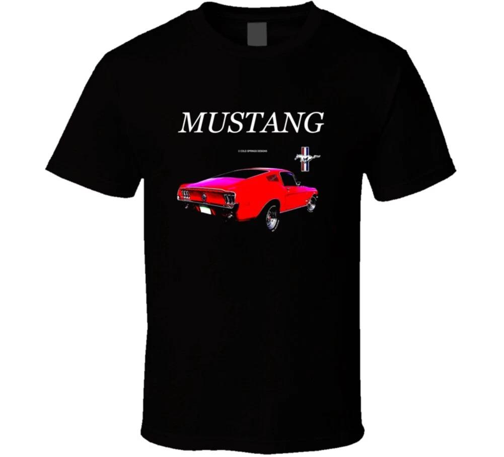 68 Mustang Fastback Musclecar 1968 Gift T Shirt 2XL
