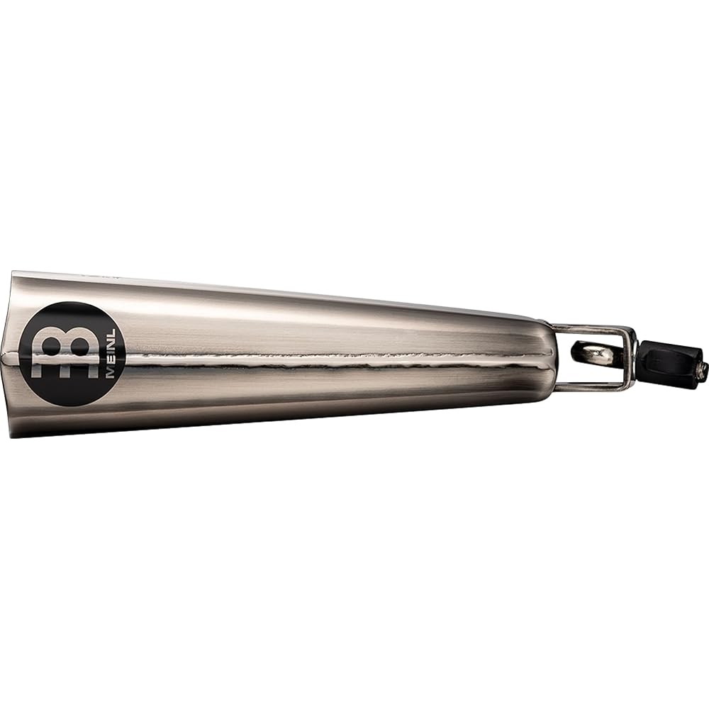 MEINL Percussion Hand Brushed Steel Cowbell, 8" Small Mouth, STB80S (Official Japanese Product)