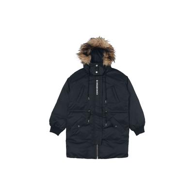 (WMNS) Lange Daunenjacke Asiatische Größe 'Schwarz' Damen 10019430-A02