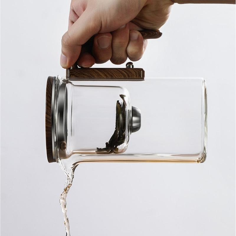 Practical Drink Dispensers Cold Kettles Beverage Container Glass Texture Large Water Kettles Perfect for Gatherings