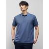 American-Style Casual Embroidered Color-Blocked Lapel Knit Polo Shirt for Men, Short-Sleeve Summer Collared T-Shirt, Export Men's Clothing
