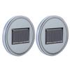 2pcs Solar LED Cup Pad Holder RGB 7 Colors Lights USB Car Bottle Bottom Mat