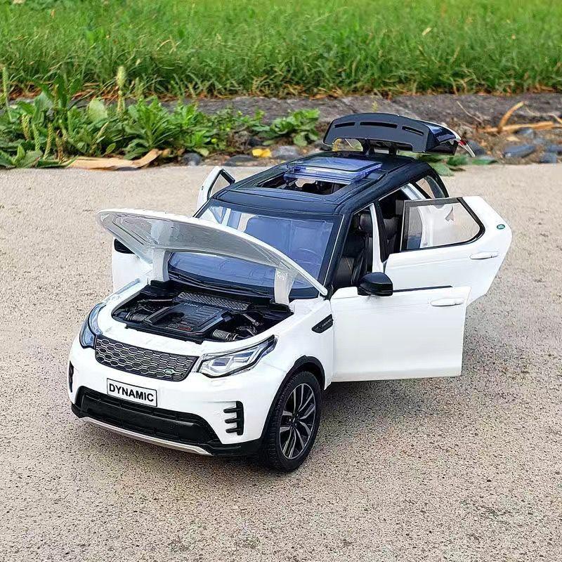 1/24 Rover Evoque R-Dynamic SE Alloy Car Model Diecast Metal Toy Vehicles Model Sound Light Collection Childrens Gift