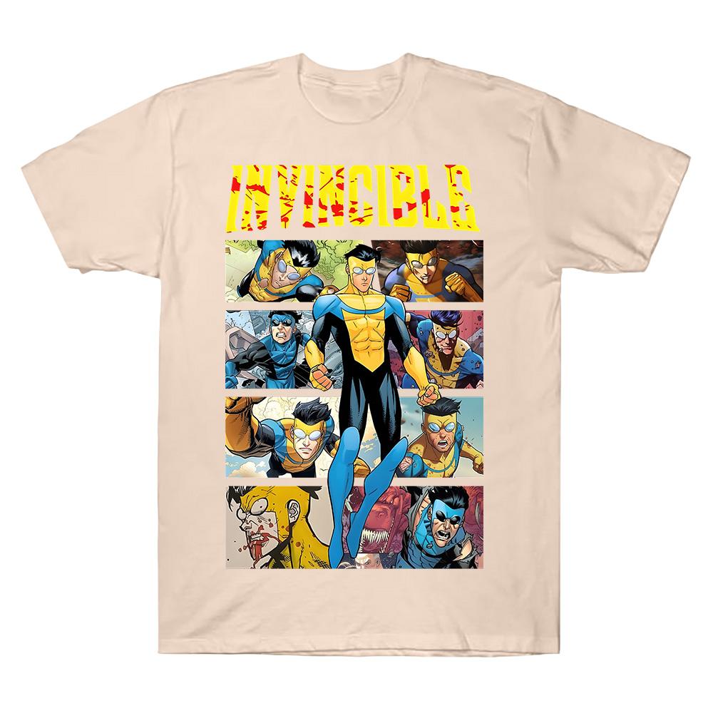 Neporazitelné tričko Neporazitelná značka Superhrdina Unisex tričko Omni-Man Neporazitelný bavlněné tričko Perfektní dárek pro milovníky komiksů Oblečení