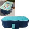 Foldable Pool Non Inflatable Thickened Wear Resistant Portable Swimming Pool for Outdoor Backyard Kids Dogs