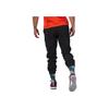 Reebok Solid Color Loose Fit Running Fitness Casual Pants Men bottoms Black DP1049