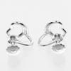 TIFFANY&Co. Open Heart Earring Silver925 2.5g Women Used