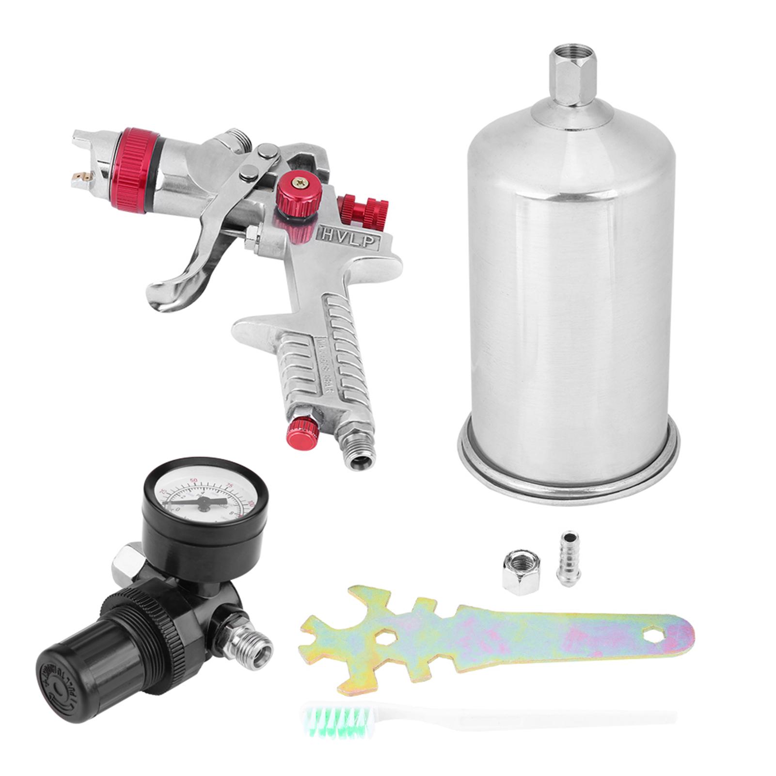 

Сопло 1,4 мм 1000CC автомобильный гравитационный HVLP воздушный краскопульт с регулятором