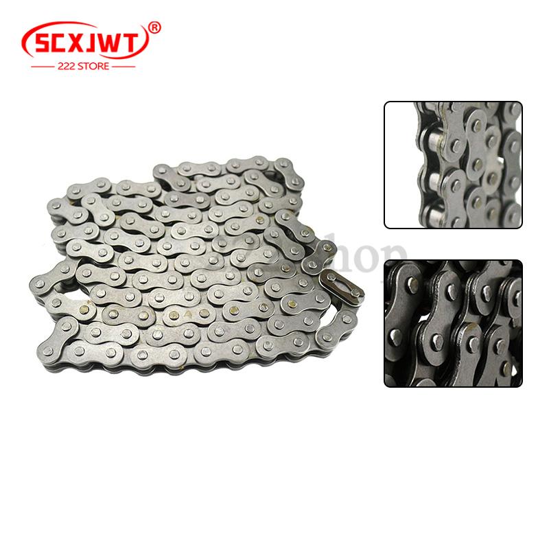 420 96/100/104/108/110/132/140Links Motorcycle Drive Chain Link For 50 70cc 90cc 110cc 125cc 140cc 150cc Pit Dirt Quad ATV Bike