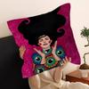 Fashion Abstract Girl Pillow Cover Design cushion Cover decor Holiday Decorati