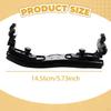 Violin Shoulder Rest Black Easy To Use Thickened Musical Instrument Accessory Pad for
