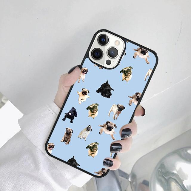

МИЛИЙ ЩЕНЯ ПАГ ПЕС МОПС Чохол для телефону Для iPhone 17 Air 16 15 14 SE 2020 11 12 13 Pro MAX Plus iPhone 16e