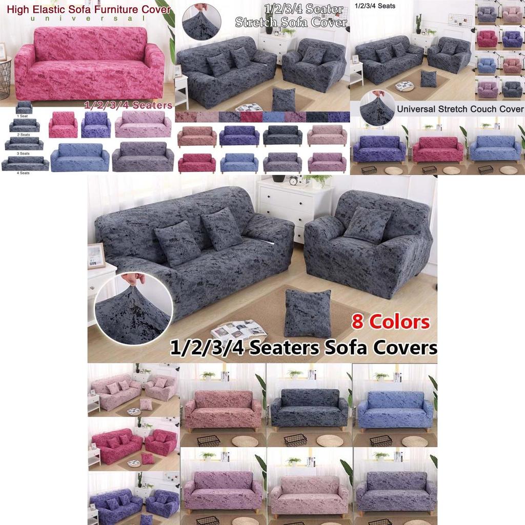 Premium Multi-size Elastic Sofa Seater Cover Protector With Soft Fabric And Excellent Fit