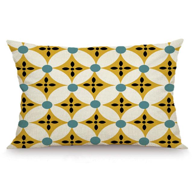 XUNYU 30X50cm/40x60cm Husă de pernă Husă de pernă geometrică pentru cameră pentru copii Husă de pernă decorativă pentru canapea dormitor JX002