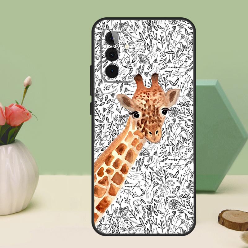 

Cute Cartoon Giraffe For Samsung Galaxy A36 A56 A54 A34 A14 A06 A16 A26 A12 A32 A52 A13 A33 A53 A15 A35 A55 Case Samsung A56