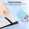 Horizontal Stand and Cooling Station with 3-Level Cooling Fan Horizontal Cooling Stand for PS5 Slim/PS5 Pro Disc/Digital Edition