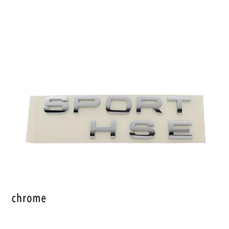 3D for V8 HSE SPORT EDITION Premium SPORT Car Fender Trunk Tail Rear Bonnet Nameplate Decal Emblem Badge Sticker