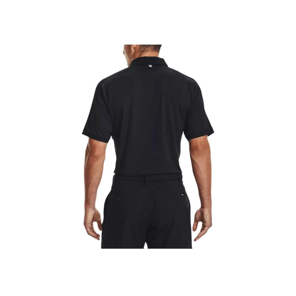 Under Armour Breathable Loose-Fit Golf Polo Shirt Men Tops Black 1365512-001