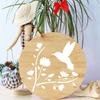 Reusable Templates: 16 Pcs Birds and Flowers Painting Stencils for DIY Art, Home Decoration, Journal & Canvas Projects