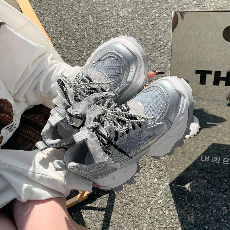 Thick-soled Versatile Breathable Women's Shoes New Soft Leather Sports Soft-soled Retro Women's Casual Shoes