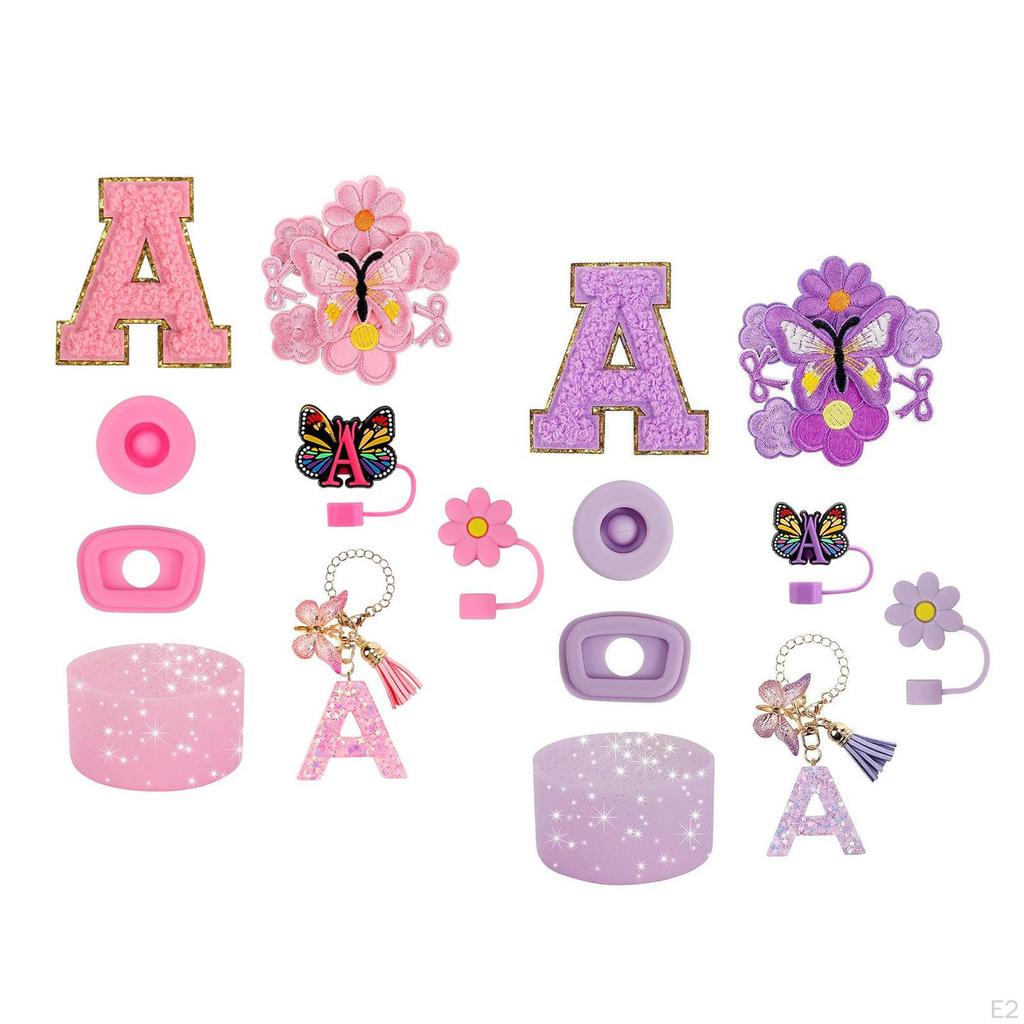 15 PCs Cup Sticker Ornament Kit Boots Collection Letter Cover Unique Decorative Accessories