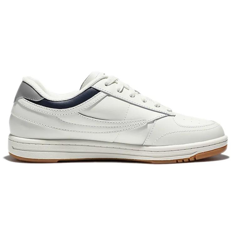 FILA Casual Low top Skateboard Shoes Unisex White Blue Korean Style (Unisex) Skate Shoes 1TM01760D 147