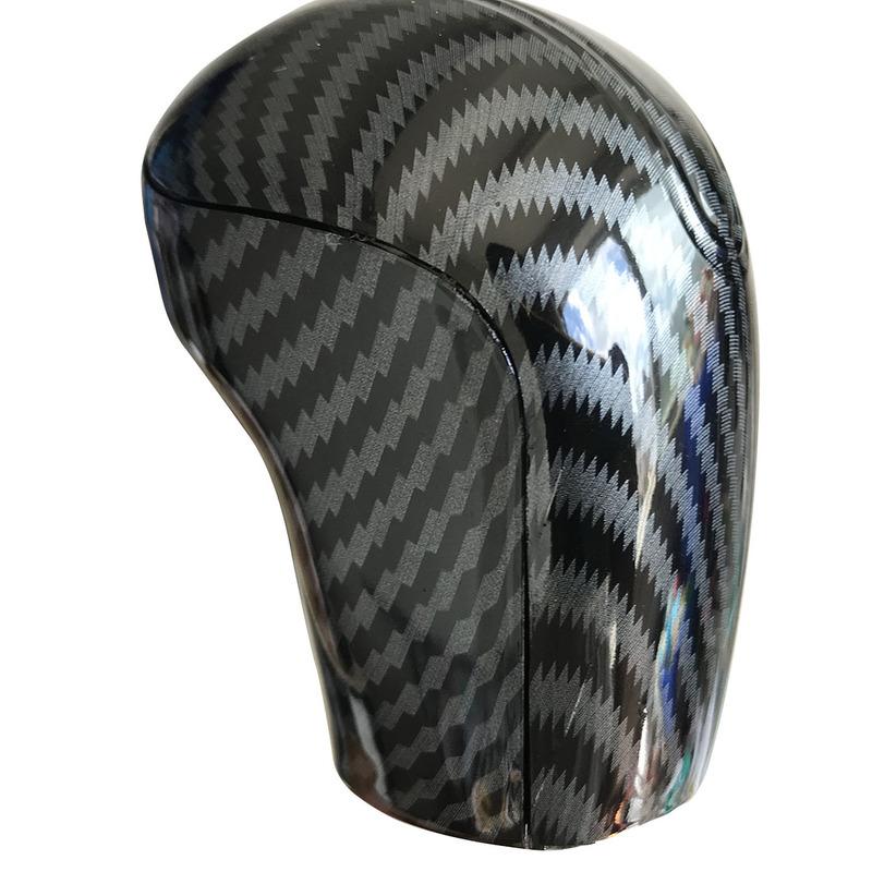 Carbon Fiber Color Shift Knob Cover Trim Fit for Hyundai Tucson 2016 2017 2018