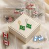 Individuelle Länderflaggen-Anhänger 17*14mm, Flaggen-Anhänger aus Edelstahl, Fußball-Fan-Souvenirs, Reise- & Taschen-Anhänger, DIY-Schmuckzubehör