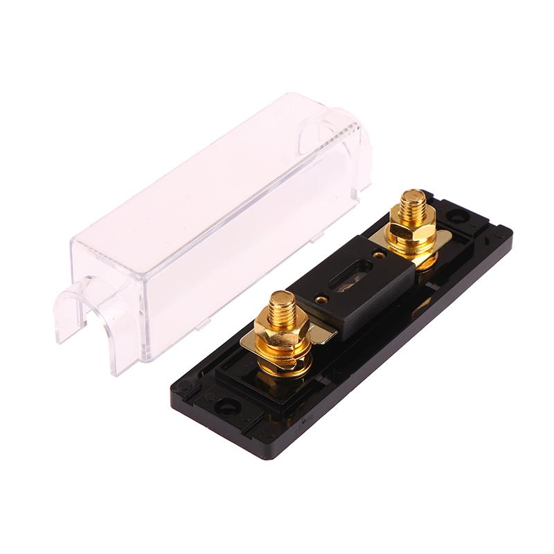 Porte-fusible d'amplificateur de type lame d'alimentation automobile, boîte à fusibles, réservoir de fusibles audio, fusible automobile
