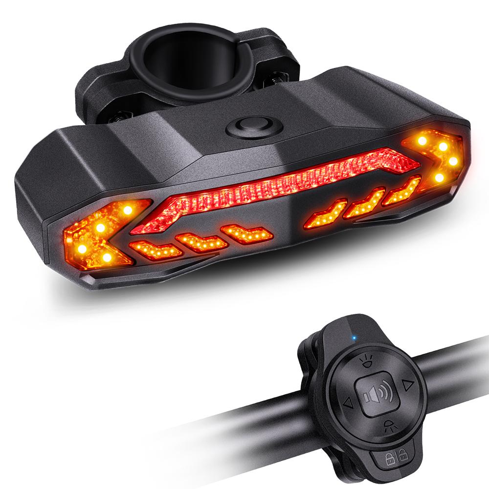 Extractme Wireless Motorcycle Vibration Alarm IP55 Waterproof Bicycle Alarm Remote Control Anti-theft Bike Detector Alarm System