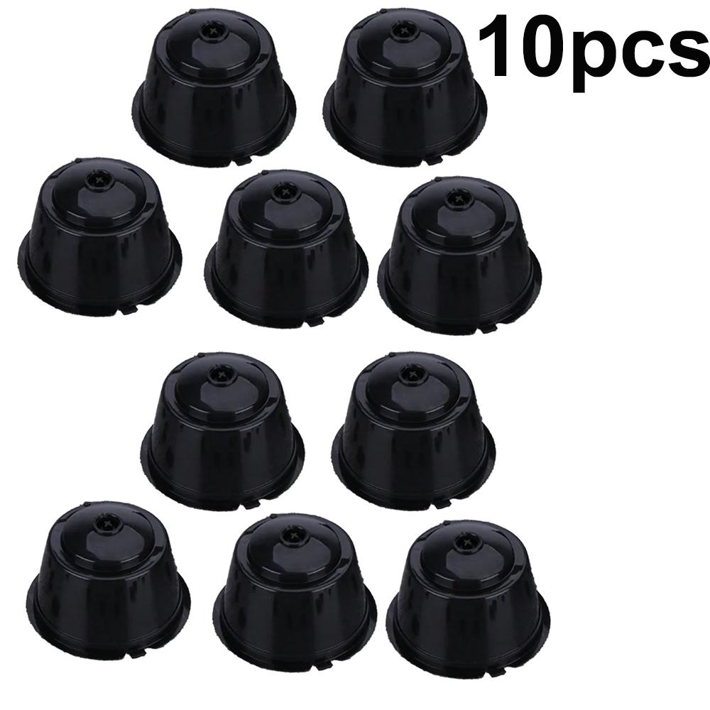 1/2/3/5pcs Reusable Coffee Capsule Filter Cup Dispenser For Nescafe Dolce Gusto Refillable Coffee Capsules Pod Compatible Kit
