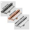 Men's Portable Manual Safety Razor Matte Black with Leather Case for Outdoor Camping Travel Shaving