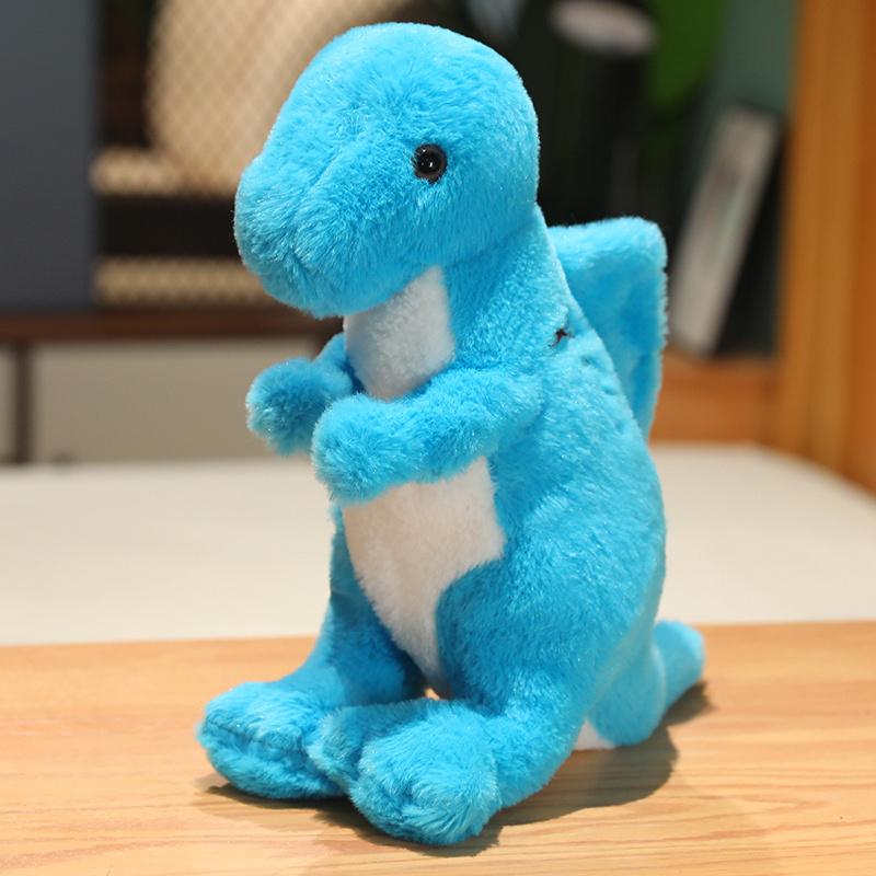 Cute Simulation Dinosaur Plush Toy Animal Dinosaur Toys Dinosaur Pillow Overlord Triangle Dragon Doll Children Boy Girl Gifts