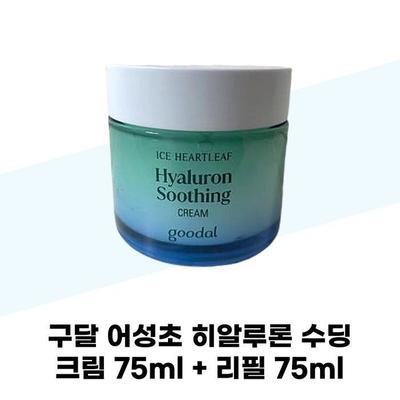 Eoseongcho Hyaluronic Soothing Cream 75ml + Refill 75ml (40017608)