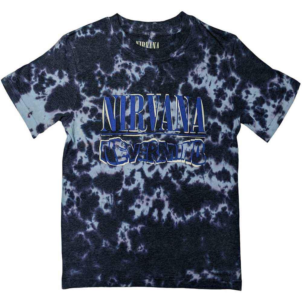 Nirvana Nevermind Wavy Logo Official Unisex T-shirt XXXL