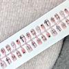2025 Chrome Hearts Diamond-Studded Cross & Bow Nail Art Patches