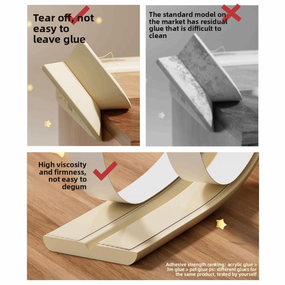 NBR Anti-collision Strip Traceless Desk Corner Strip New Table Edge Protective Mat  Home Protection