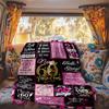 Birthday Gift For Women Customize Your Name Rv Blanket Comfortable Soft Lightweight Allseason Multipurpose Blanket For Travel Camping Picnic Sofa Bed