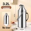 Large Capacity Double-Layer Stainless Steel Insulated Hot Water Bottle