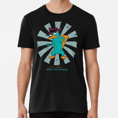 Perry The Platypus Retro Japanese T-Shirt S-5XL Best T-Shirt