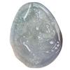 A-Grade Ice-Type Myanmar Jade Hand-Carved Pendant with Landscape & Buddha for Auspicious Gifts
