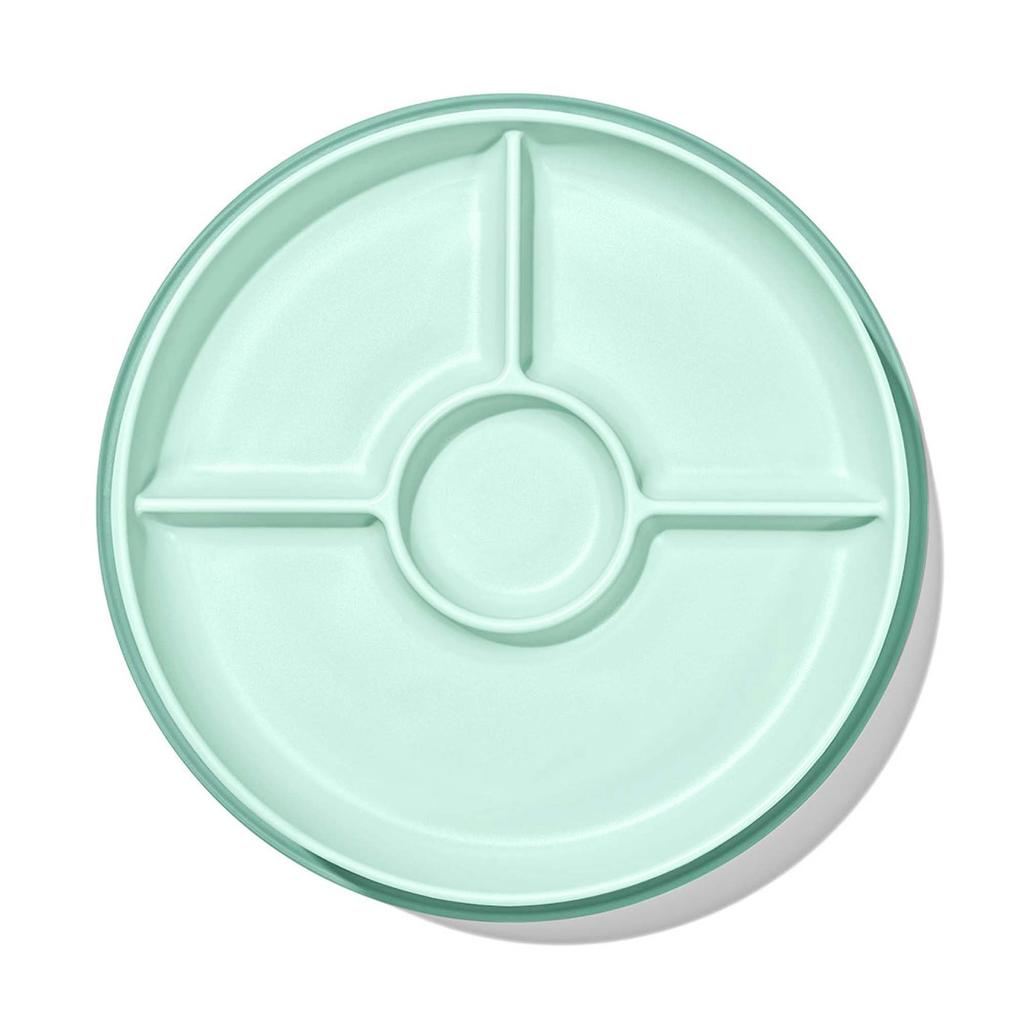 OXO Tot Opal Children's Dishware Plate with Suction Cups, Non-Slip, 61163500