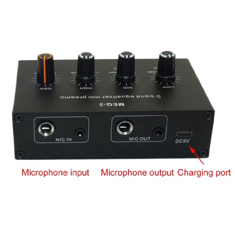 Microphone Preamplifier Microphone Equalizers Amplifiers Personalizes Sound Effect For Music Devices Tone Adjustment