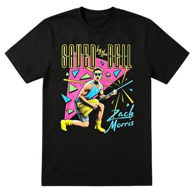 Saved by the Bell Zack Morris Black T-Shirt